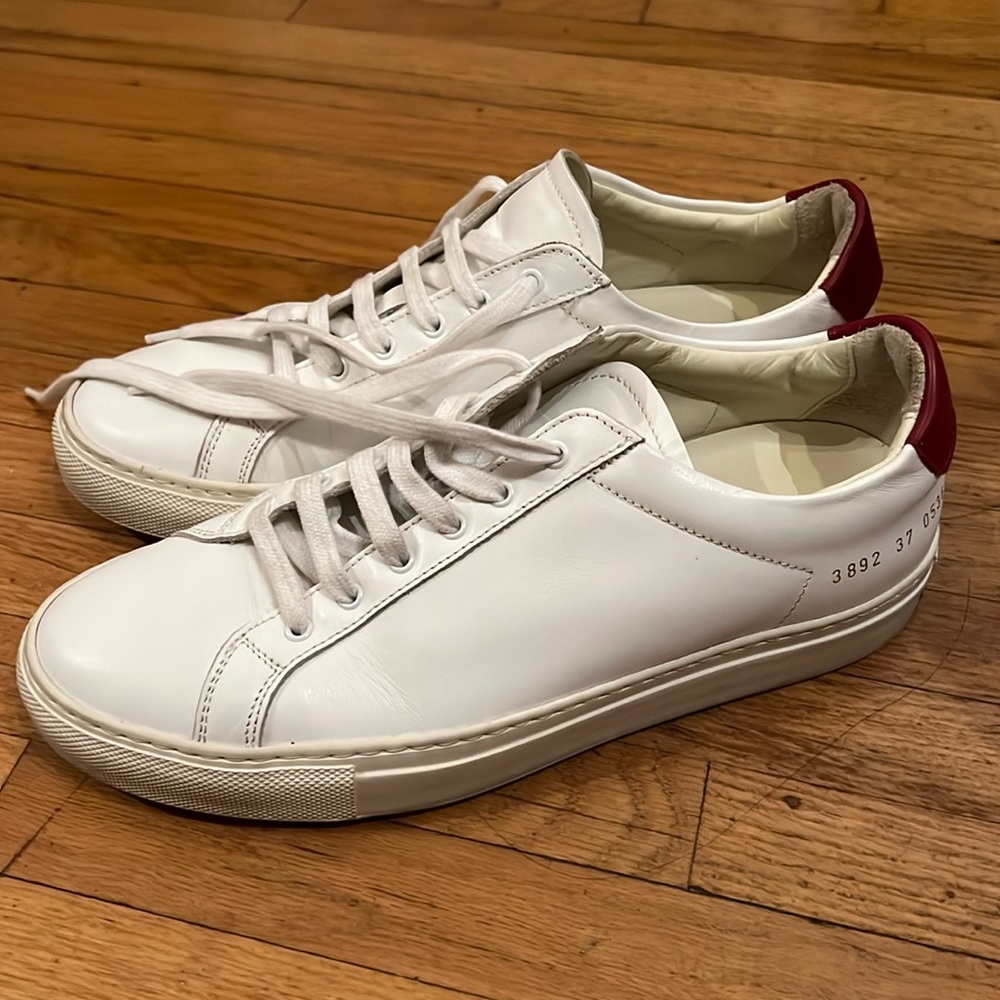 Common Projects White Leather Sneaker - image 1